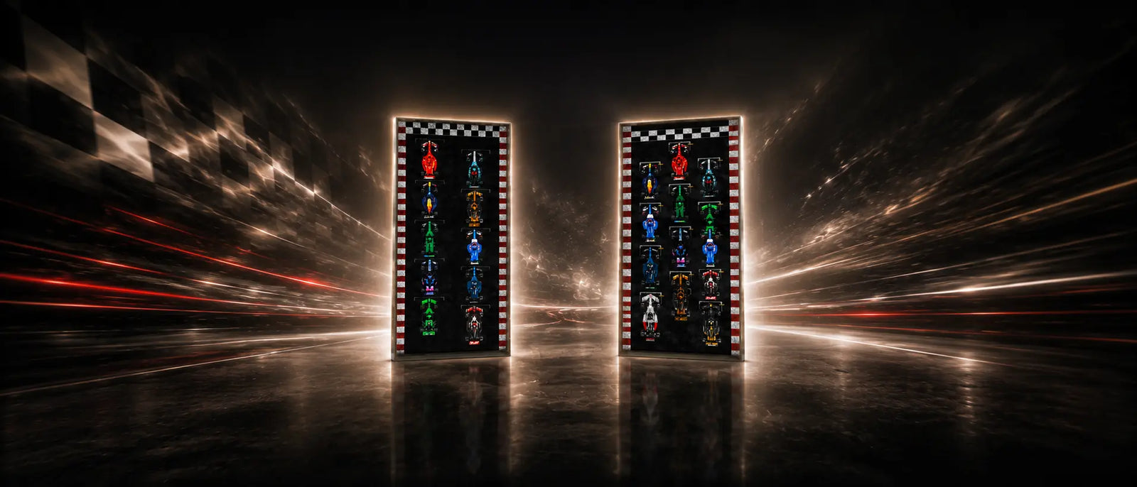 brickzonehub Speed Champions display frames