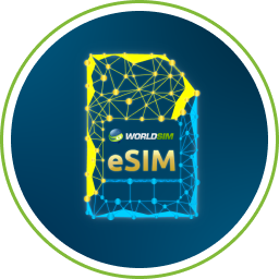 WorldSIM eSIM product graphic