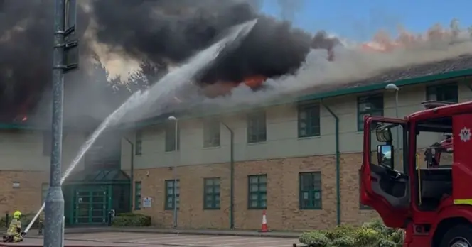 Fire in Abercynon Leads to Traffic Disruption on A470 Due to Smoke