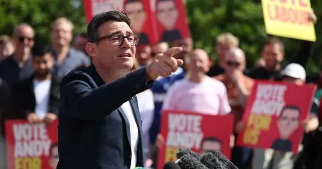 Andy Burnham Criticises Keir Starmer at Makerfield By-Election Launch
