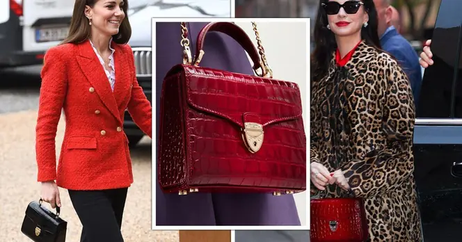 Anne Hathaway Emulates Princess Kate with Popular Aspinal Midi Mayfair Handbag
