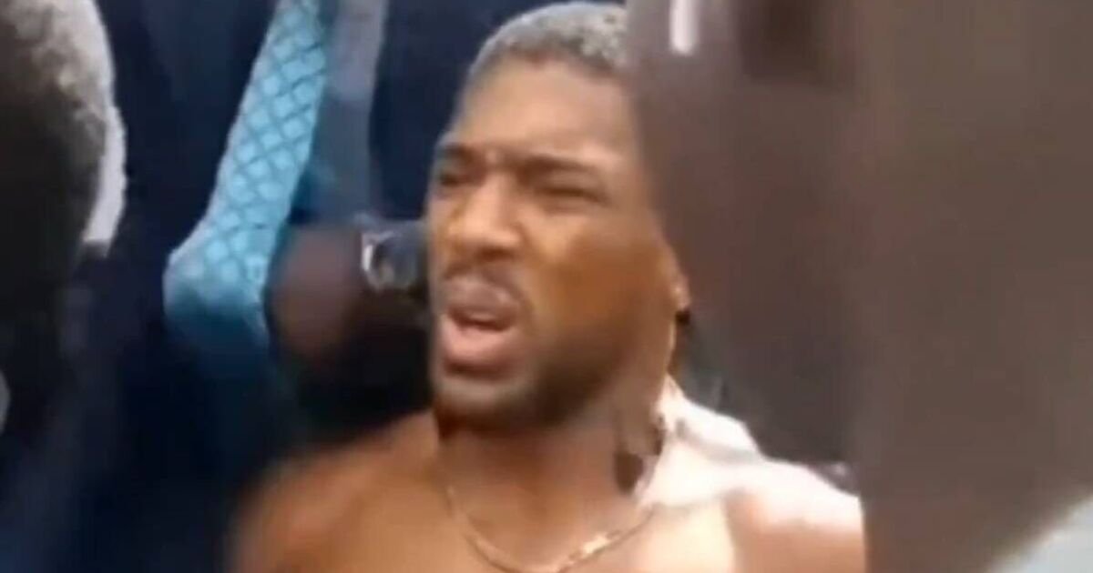 Anthony Joshua Hospitalised After Car Crash Claims Two Friends' Lives