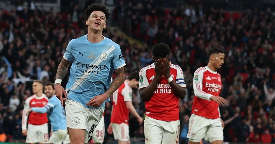 O'Reilly Shines with Double as Man City Defeats Arsenal at Wembley