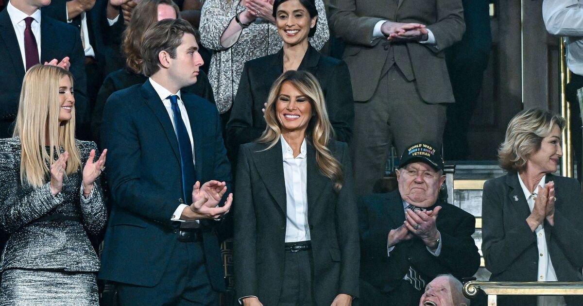 Barron Trump Commended for Supportive Gesture Towards Melania at State of the Union