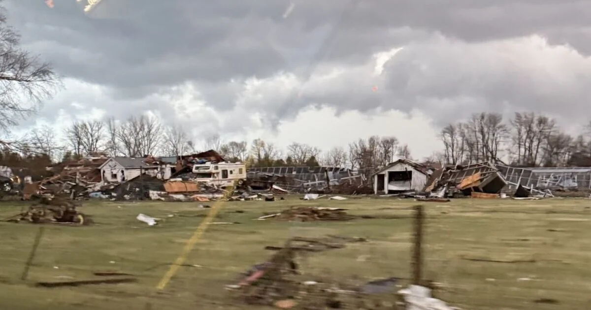 Tornado Causes Widespread Damage in Illinois Amid Baseball-Sized Hail