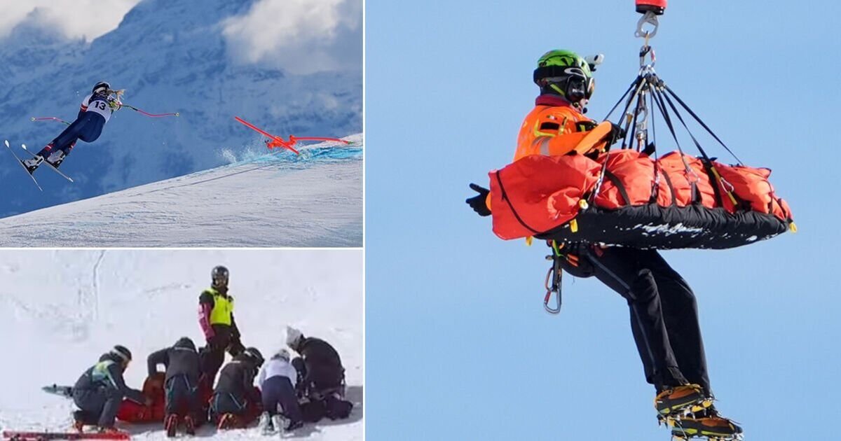 Tears Flow as Lindsey Vonn Lies Unconscious After Winter Olympics Crash