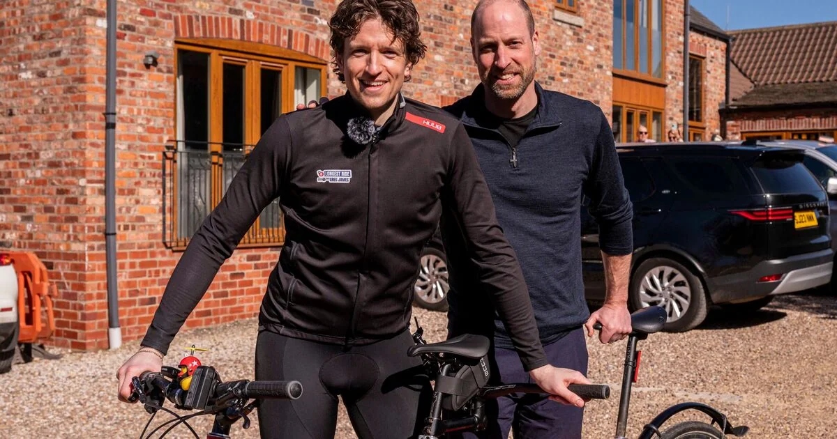 Greg James Praises Prince William's Athleticism During Comic Relief Challenge