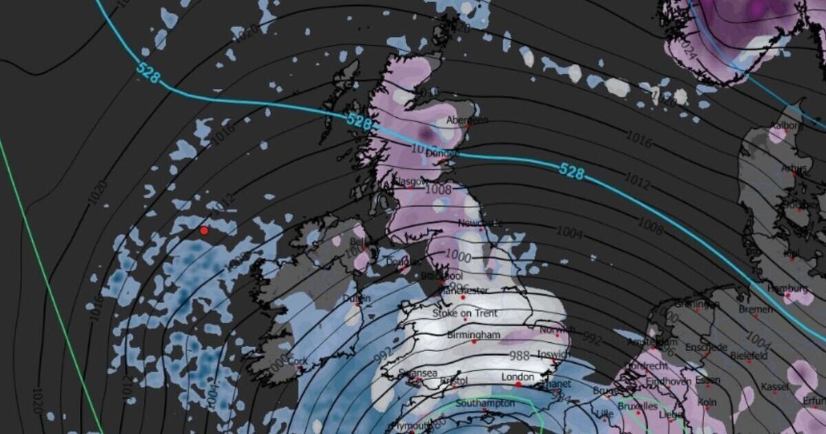 Met Office Warns of 656-Mile Snow Wall as Beast from the East Approaches