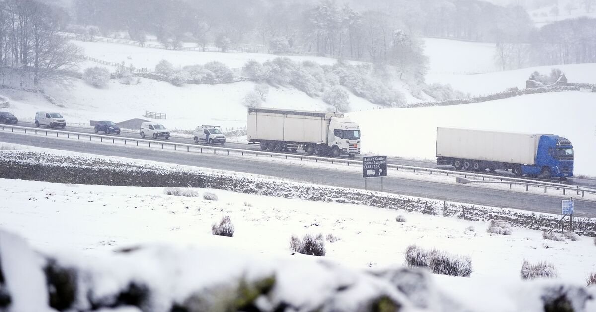 Blizzard Disrupts Travel Across 24 UK Areas Facing Snowfall