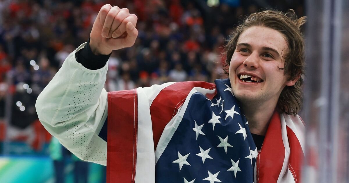 Jack Hughes Reflects on Losing Teeth During USA's Olympic Gold Victory