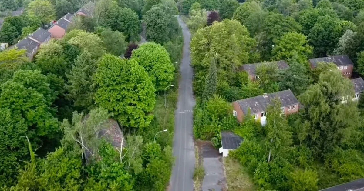Abandoned British Town Once Home to 12,000 Residents Now Overrun by Nature