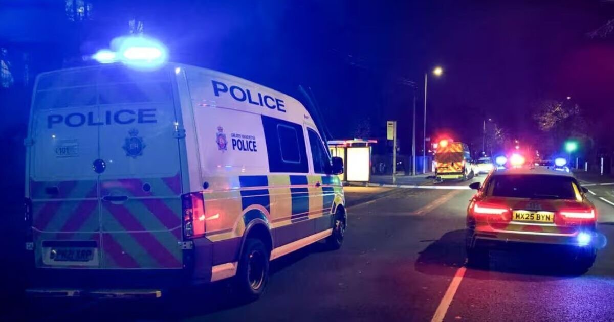 Police Establish Cordon and Close Main Road After Chorlton Incident