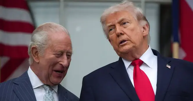King Charles III Experiences Awkward Moment with Trump During Washington Ceremony