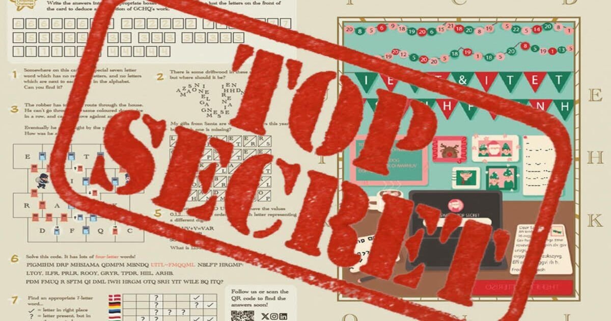 GCHQ Launches Christmas Puzzle Challenge to Attract Aspiring Spies