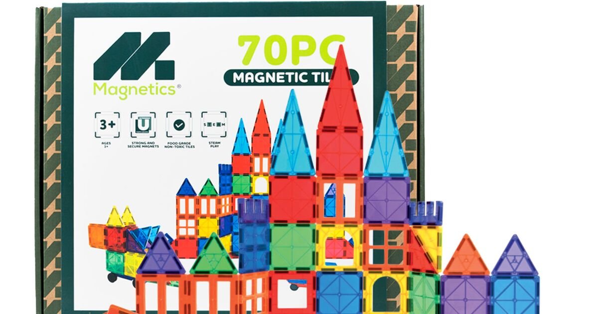 British Innovator Left-Field Toys Promotes Creativity with Unique Magnetic Tile Game