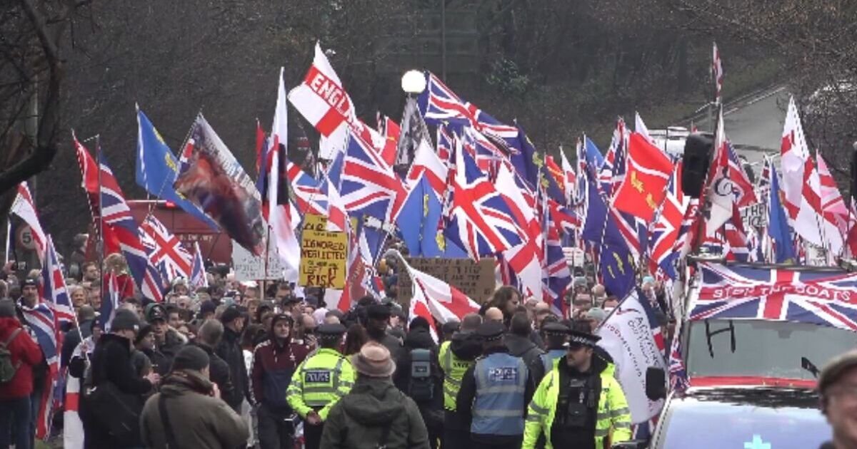 Thousands Protest in Crowborough Against Army Camp for Asylum Seekers