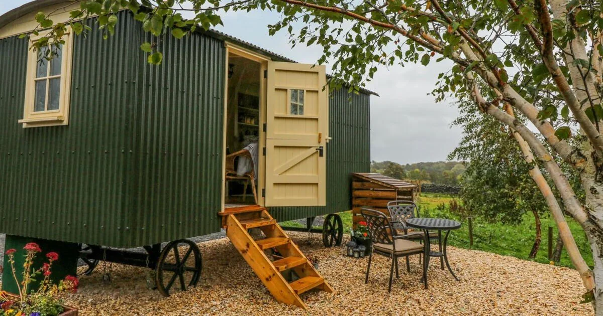 Shepherd's Hut in Yorkshire Moors Now Open for Summer Glamping from £30