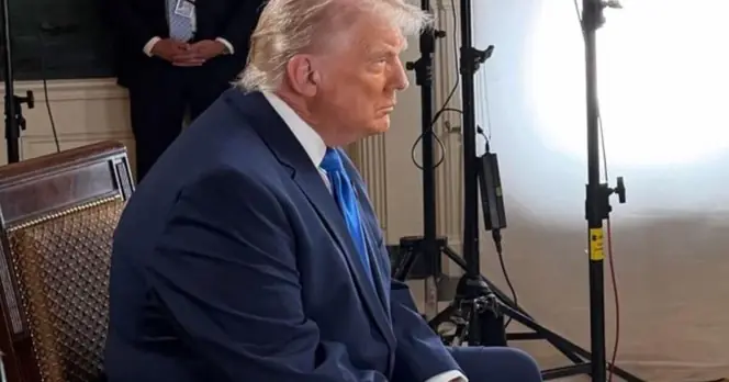 Concerns About Trump's Health Grow After Bulge Noticed Under Suit