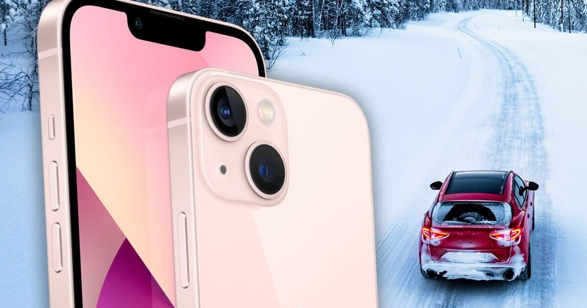 Drivers Advised to Keep Phones Inside Amid Cold Weather Risks