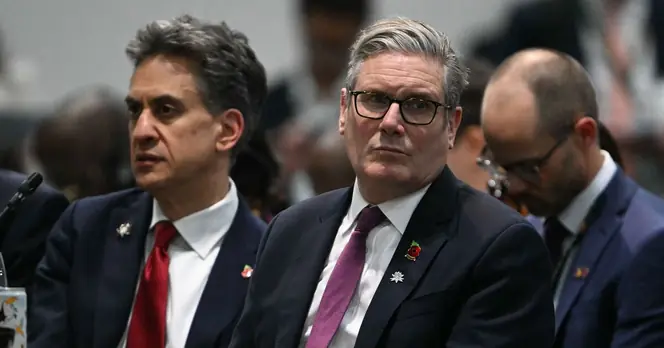 Starmer Faces Pressure from Miliband on Energy Policies Ahead of Election