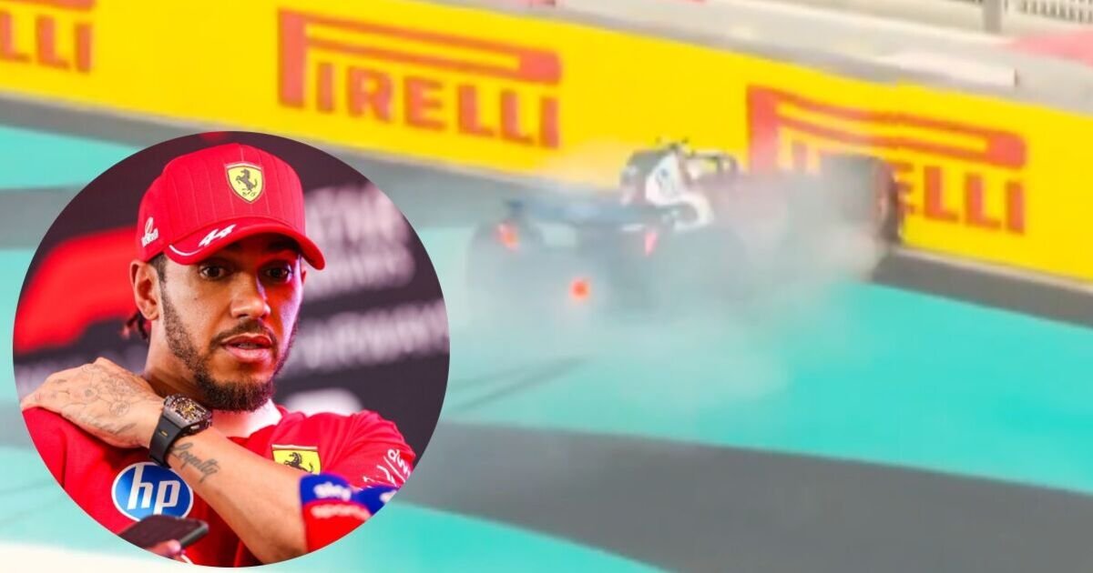 Hamilton’s Crash Causes Red Flag During Formula 1 Season Finale