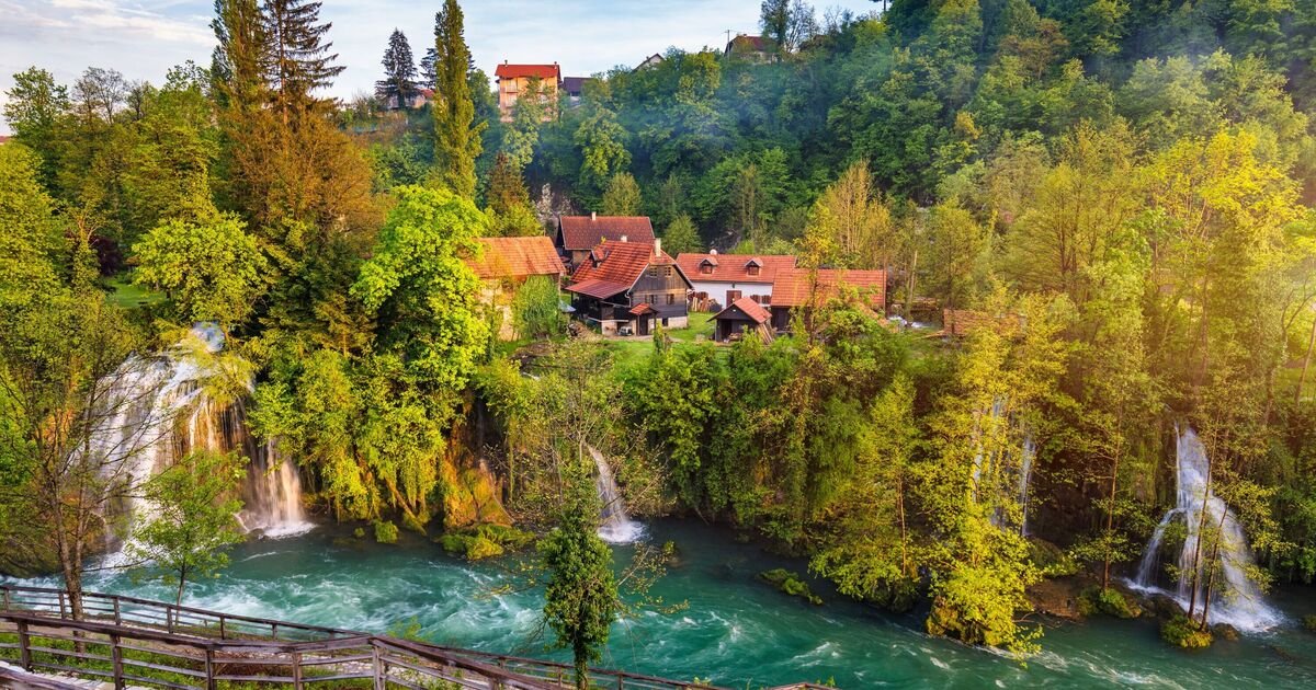 Croatian Village of Rastoke Enchants Visitors with 23 Captivating Waterfalls