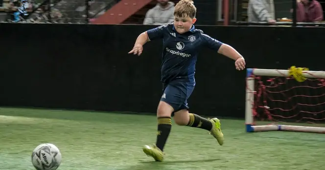 Eight-Year-Old Louie Overcomes Stroke to Return to Playing Football