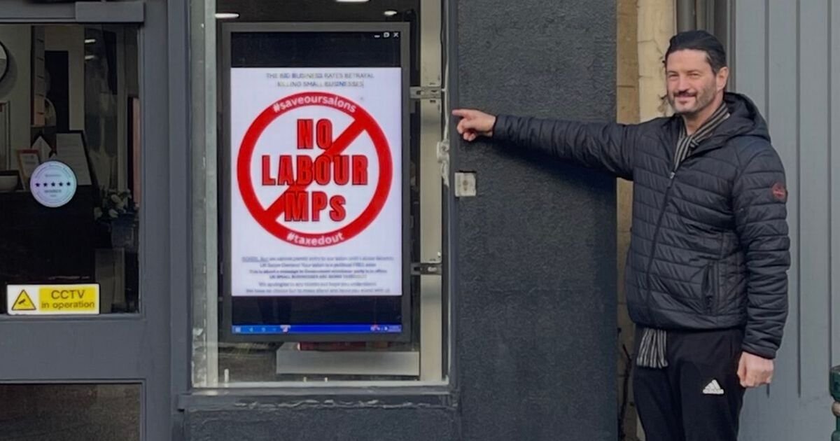 South London Hairdresser Bans Labour MPs Over High Business Taxes