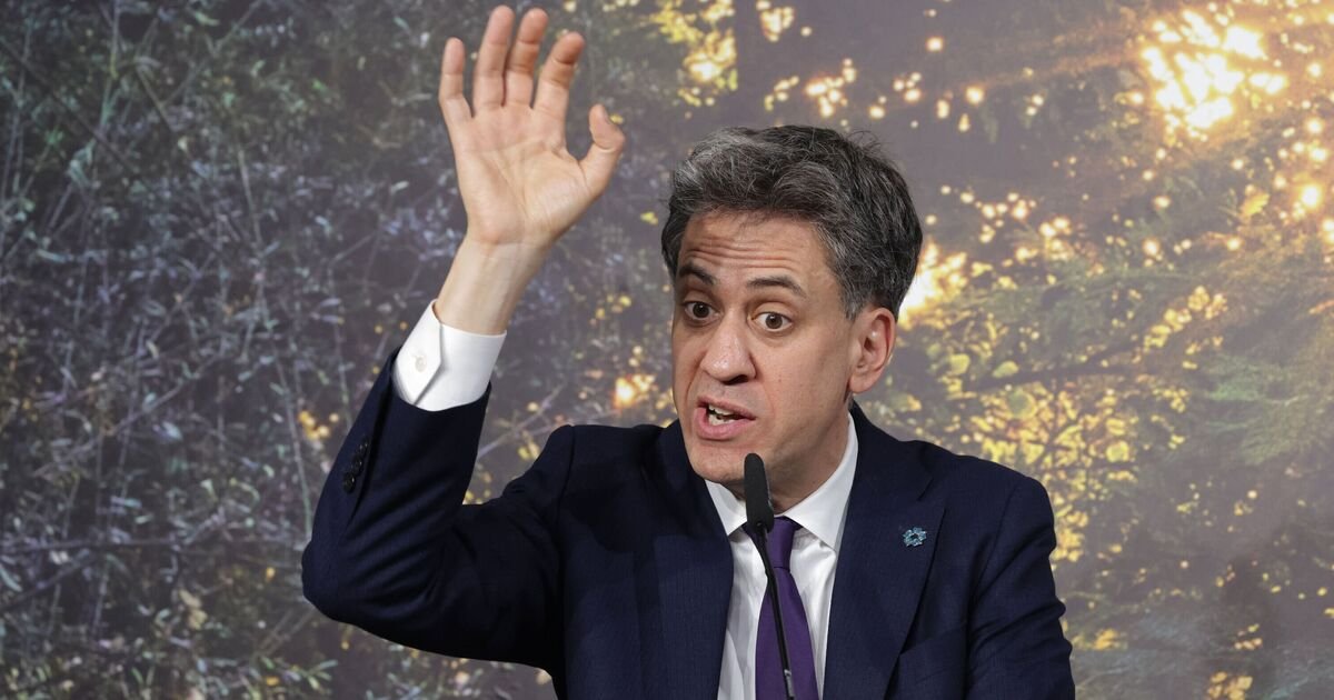 Outrage Over Ed Miliband's Net Zero Plans, Projected Cost Exceeds £9 Trillion