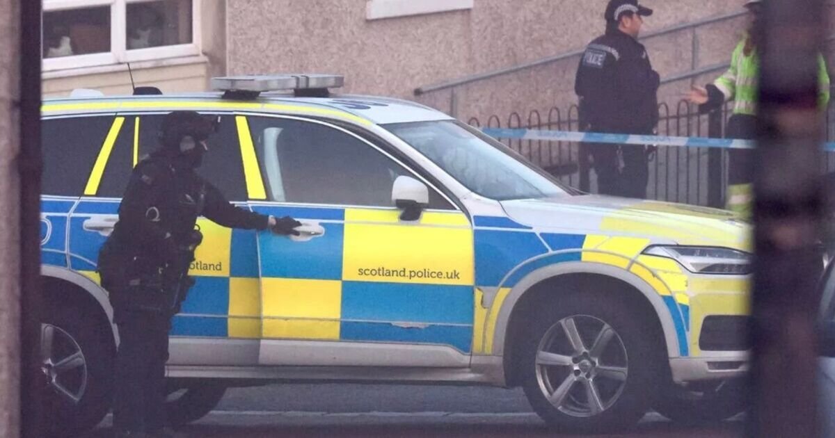 Armed Police Surround Glasgow Area Following Significant Emergency Incident