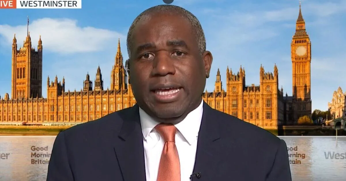 Good Morning Britain Viewers Criticise 'Cringeworthy' David Lammy Interview