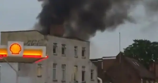 Significant Fire Breaks Out on Mount Pleasant Lane in Hackney