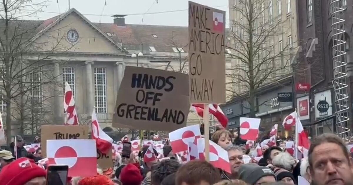 Thousands Protest in Copenhagen Against Trump's Greenland Acquisition Plans