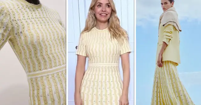 Holly Willoughby's Vibrant Yellow Dress Sells Out Amidst Fan Praise