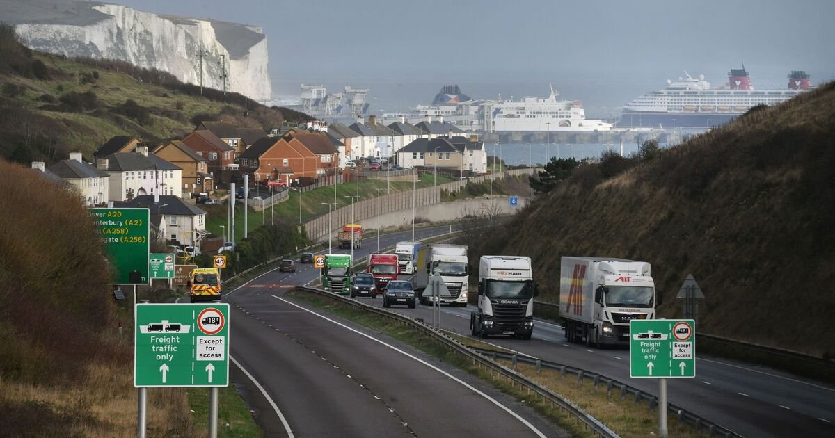 Lorry Overturns in Dover, Causing Major A-Road Traffic Delays