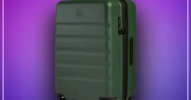 Antler Icon Stripe Suitcase Combines Lightweight Design with Ample Packing Space