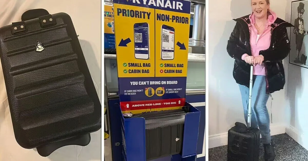 Wheelie Bag Offers Over 50% Discount, Ideal for Ryanair Travelers