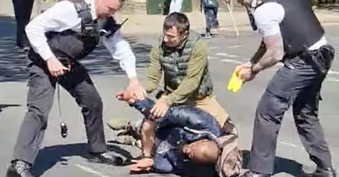 Knife Attack in North London Sparks Community Intervention and Police Response