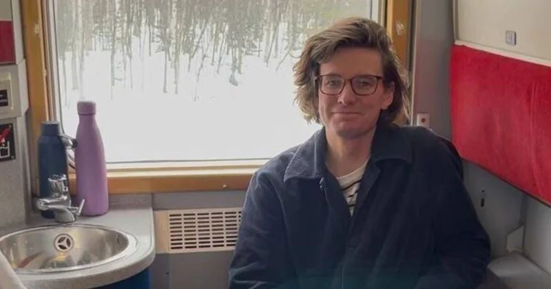 Milo Embarks on 18-Hour Sleeper Train Journey from Narvik to Stockholm