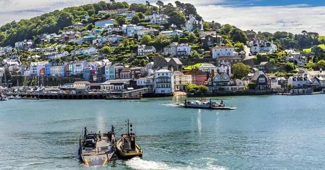 Coastal Town Dartmouth Attracts Visitors, But Nearby Village Offers Greater Charm