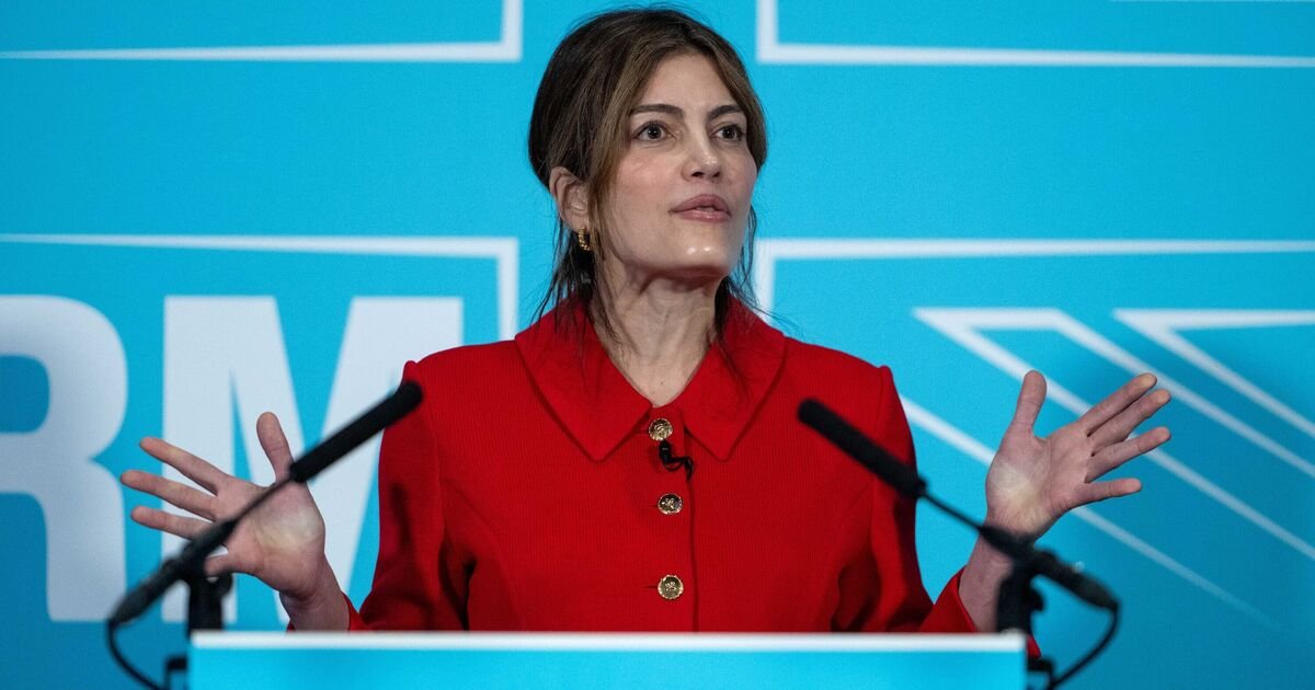 Reform Party Names Laila Cunningham as Mayoral Candidate Against Sadiq Khan