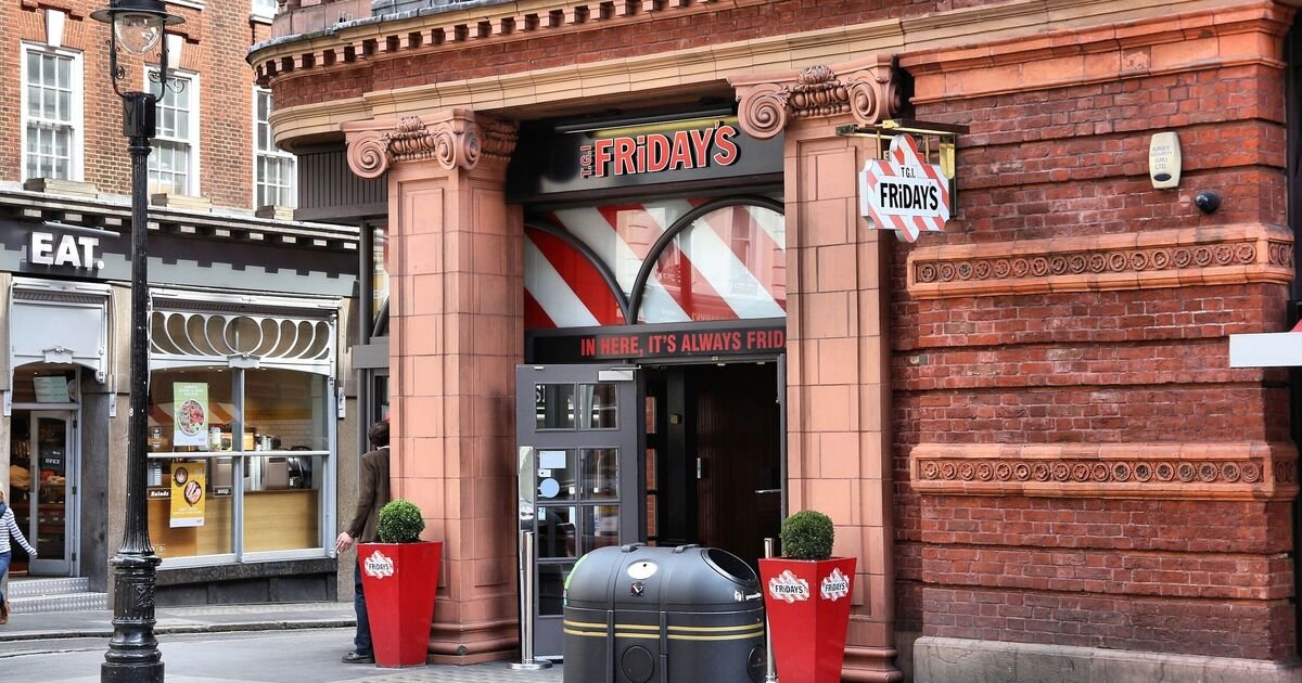 TGI Fridays Considers Closing Up to 20 UK Locations Amid Economic Challenges