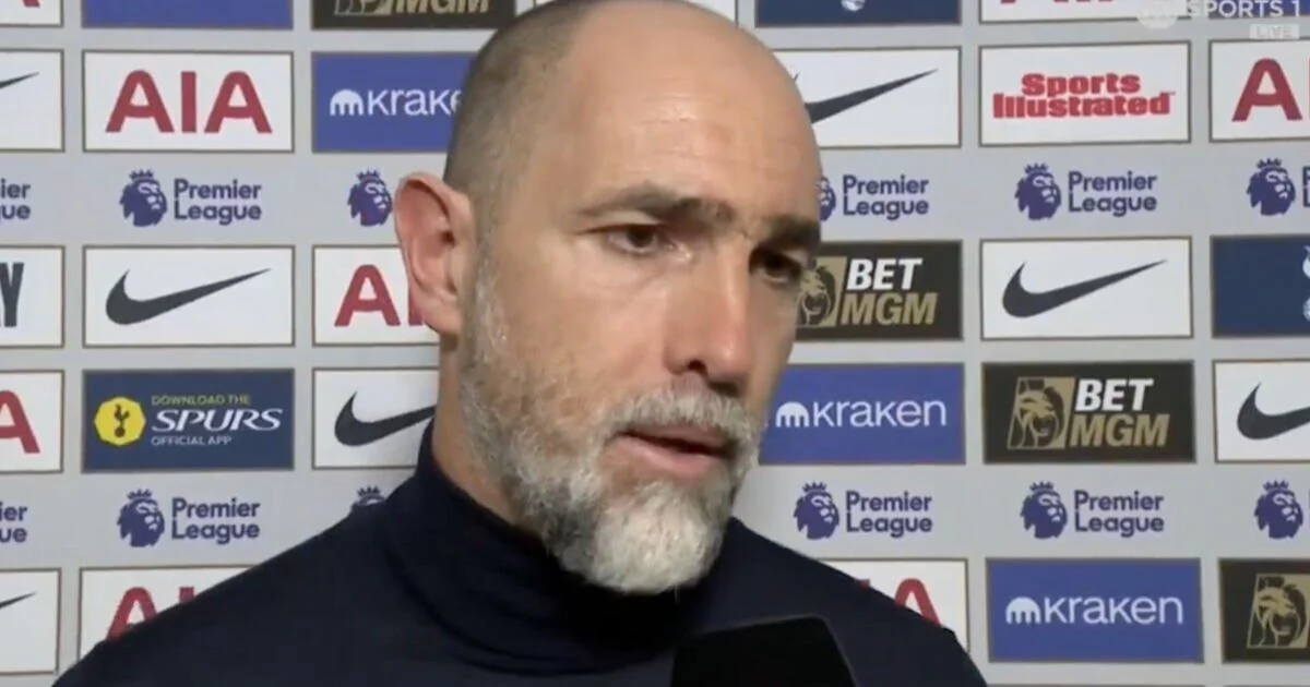 Tudor Faces Scrutiny After Tottenham's 5-0 Defeat to Crystal Palace