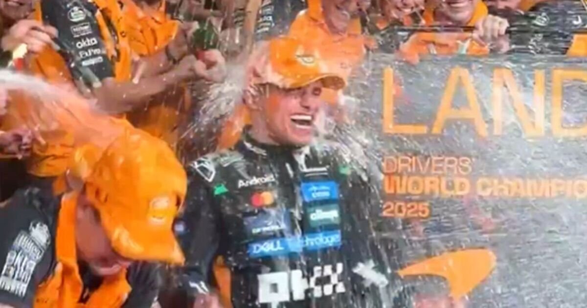 Lando Norris Celebrates First F1 Title with Girlfriend After Abu Dhabi Grand Prix