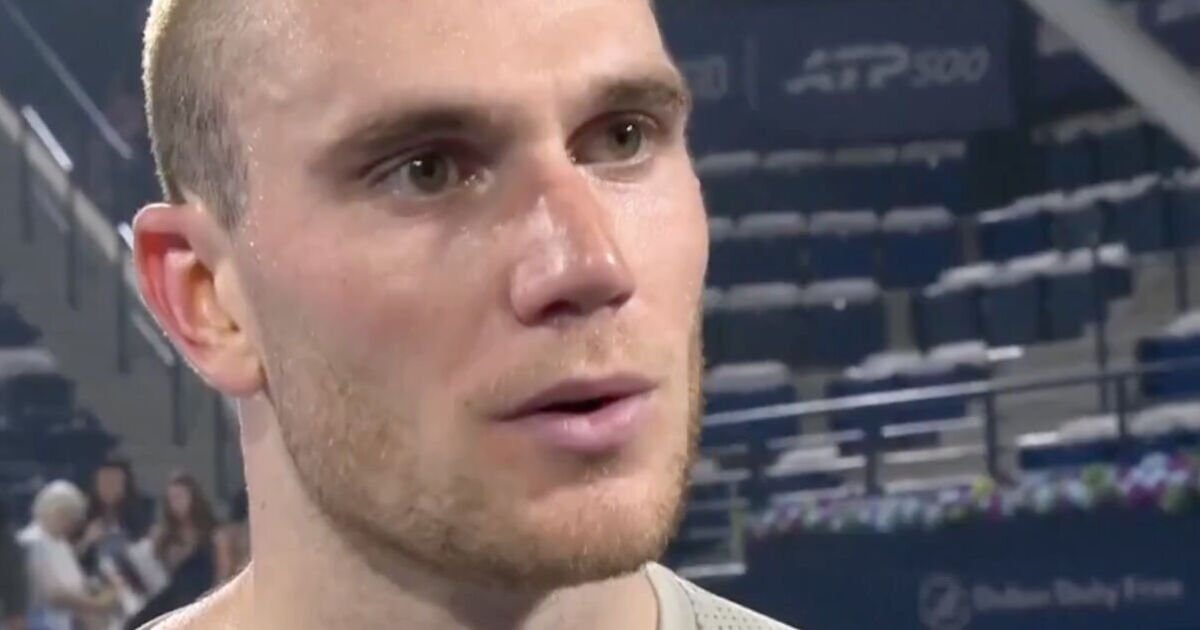 Jack Draper Catches Attention with Foul Slip in Post-Match Interview