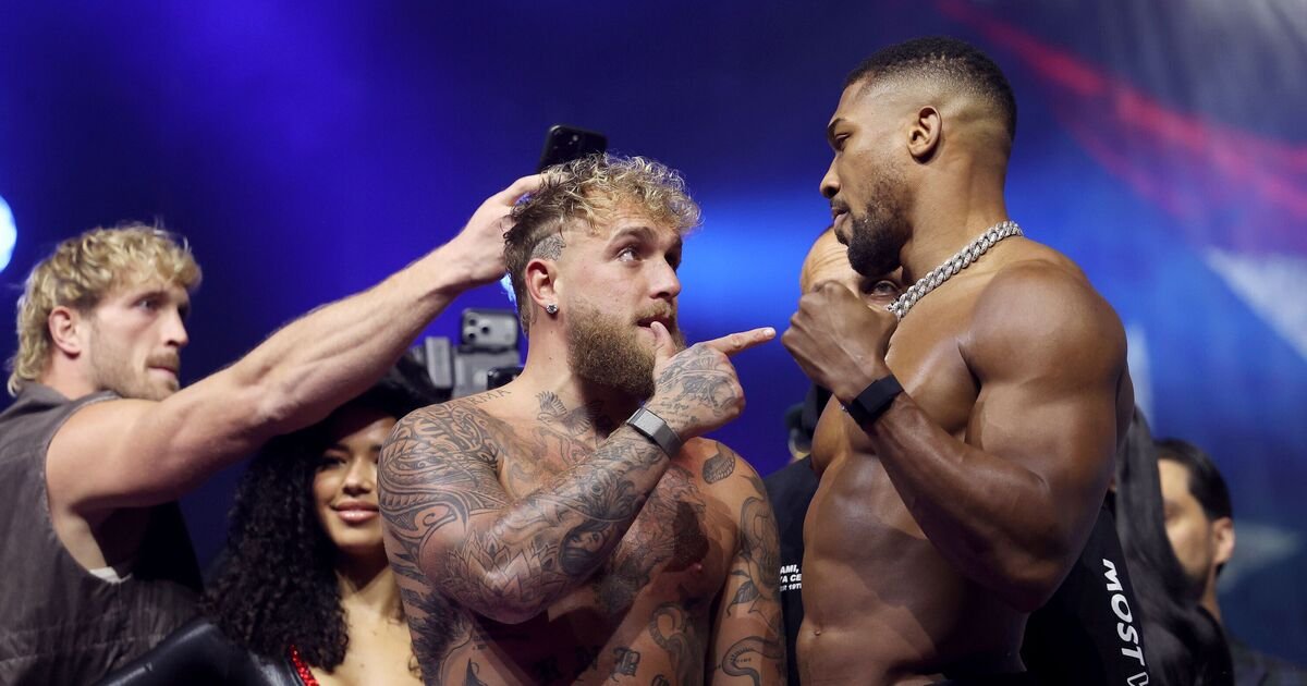 Jake Paul and Anthony Joshua Prepare for Exciting Fight Night in the UK