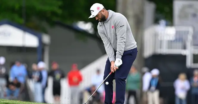 Jon Rahm Accidentally Strikes Volunteer at PGA Championship in Rochester