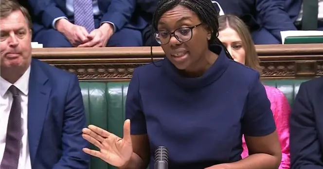 Kemi Badenoch Challenges Starmer on National Security During Commons Debate