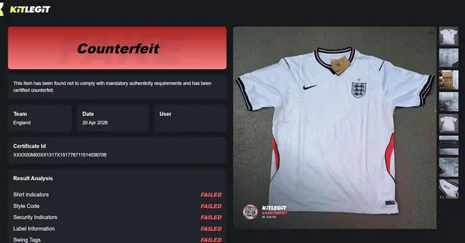 KitLegit Uses AI to Combat Counterfeit Sports Gear and Protect Fans