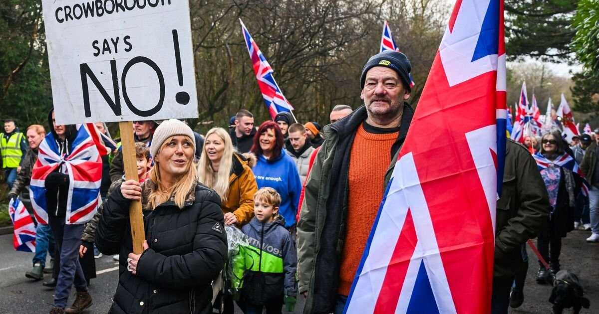 Labour Urged to Take Legal Action Against Migrant Camp at Crowborough